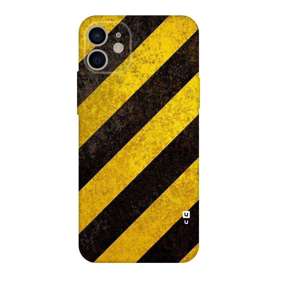 Shaded Yellow Stripes Original Polycarbonate Back Case for iPhone 11