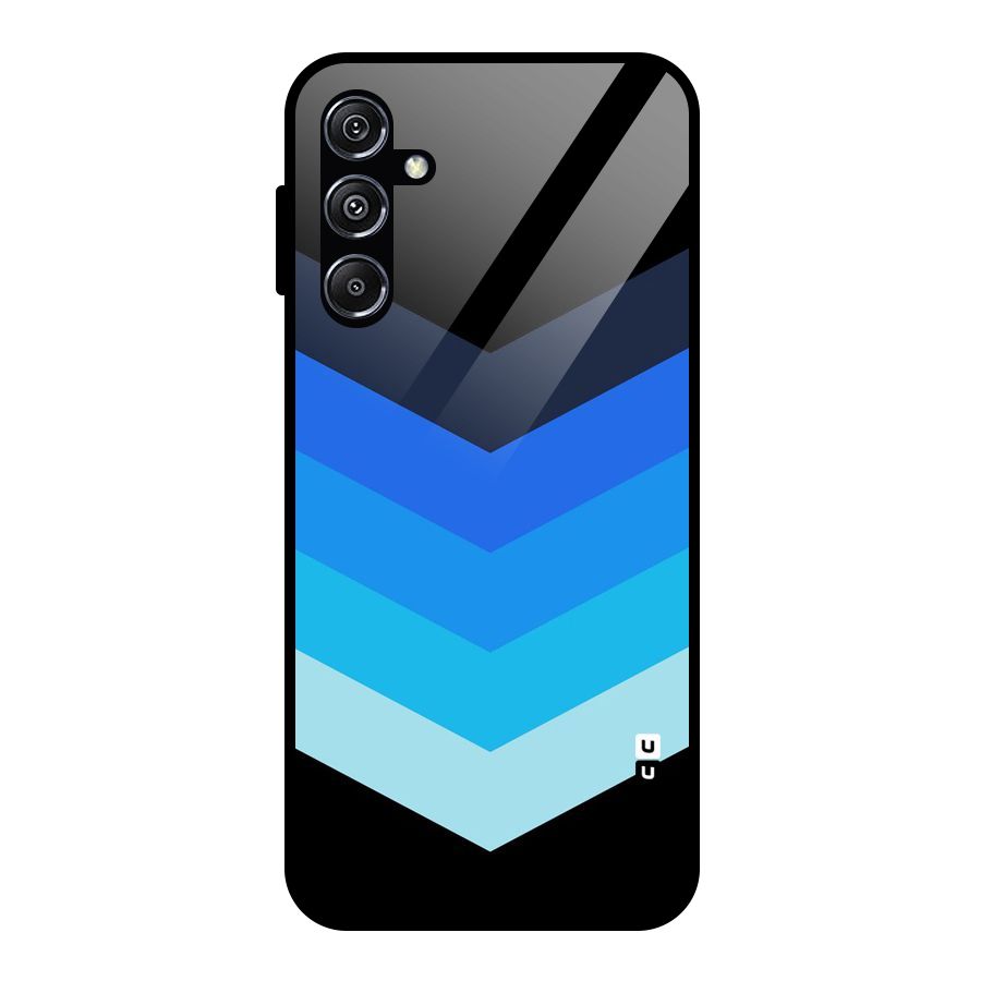 Shades Colors Glass Back Case for Galaxy M34 5G
