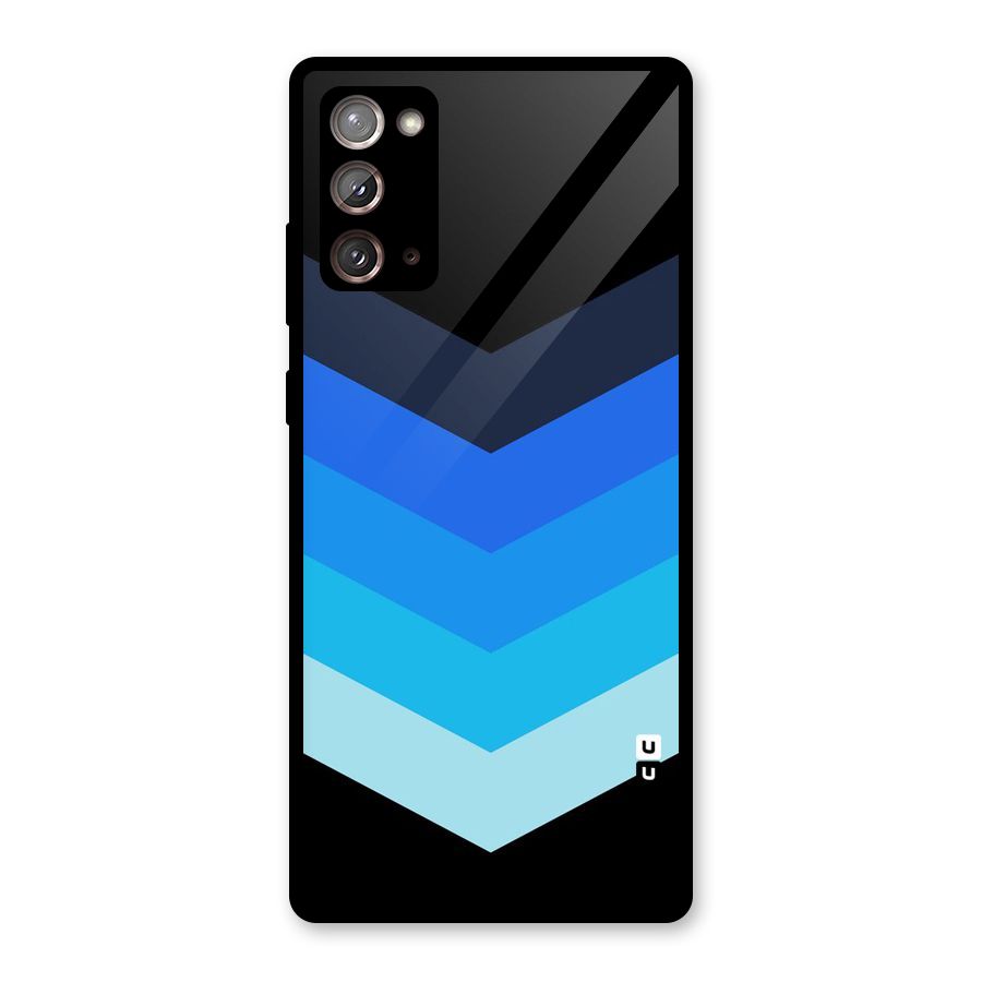 Shades Colors Glass Back Case for Galaxy Note 20