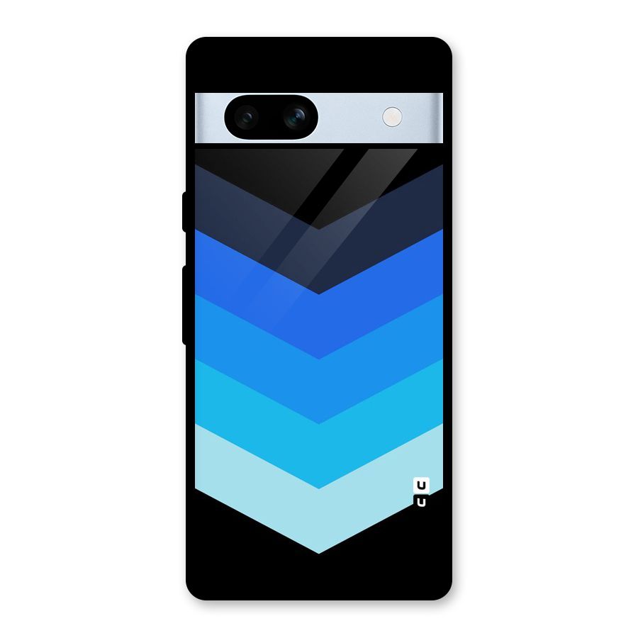 Shades Colors Glass Back Case for Google Pixel 7a