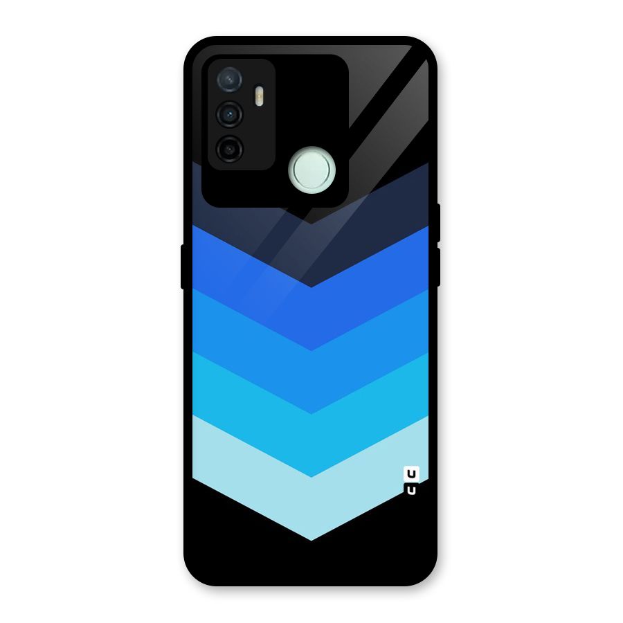 Shades Colors Glass Back Case for Oppo A53
