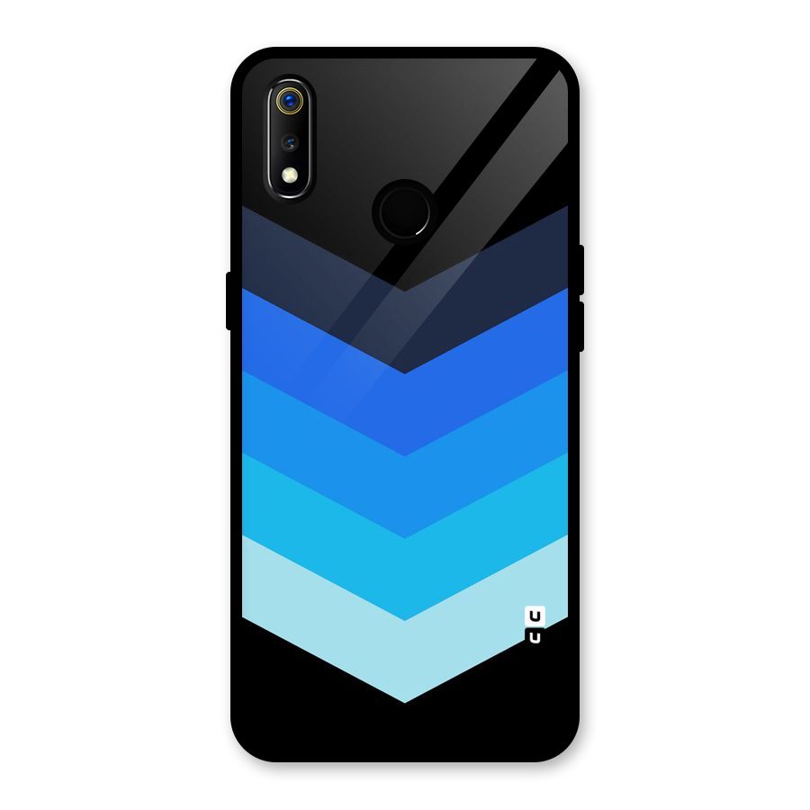 Shades Colors Glass Back Case for Realme 3i