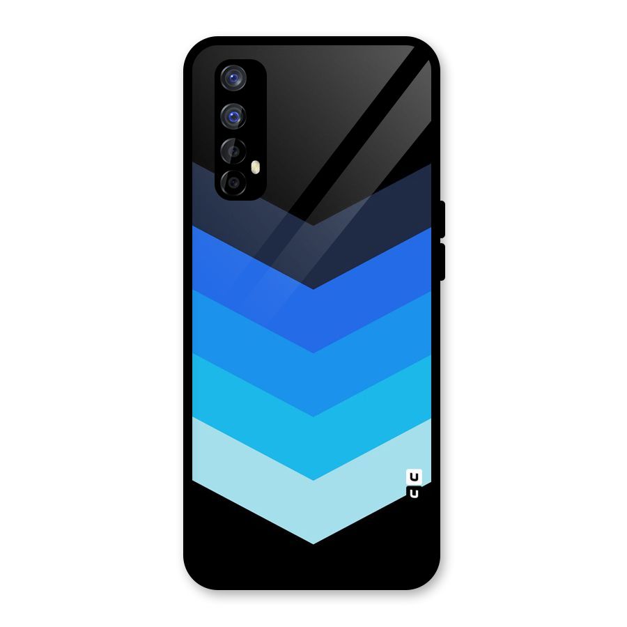 Shades Colors Glass Back Case for Realme 7