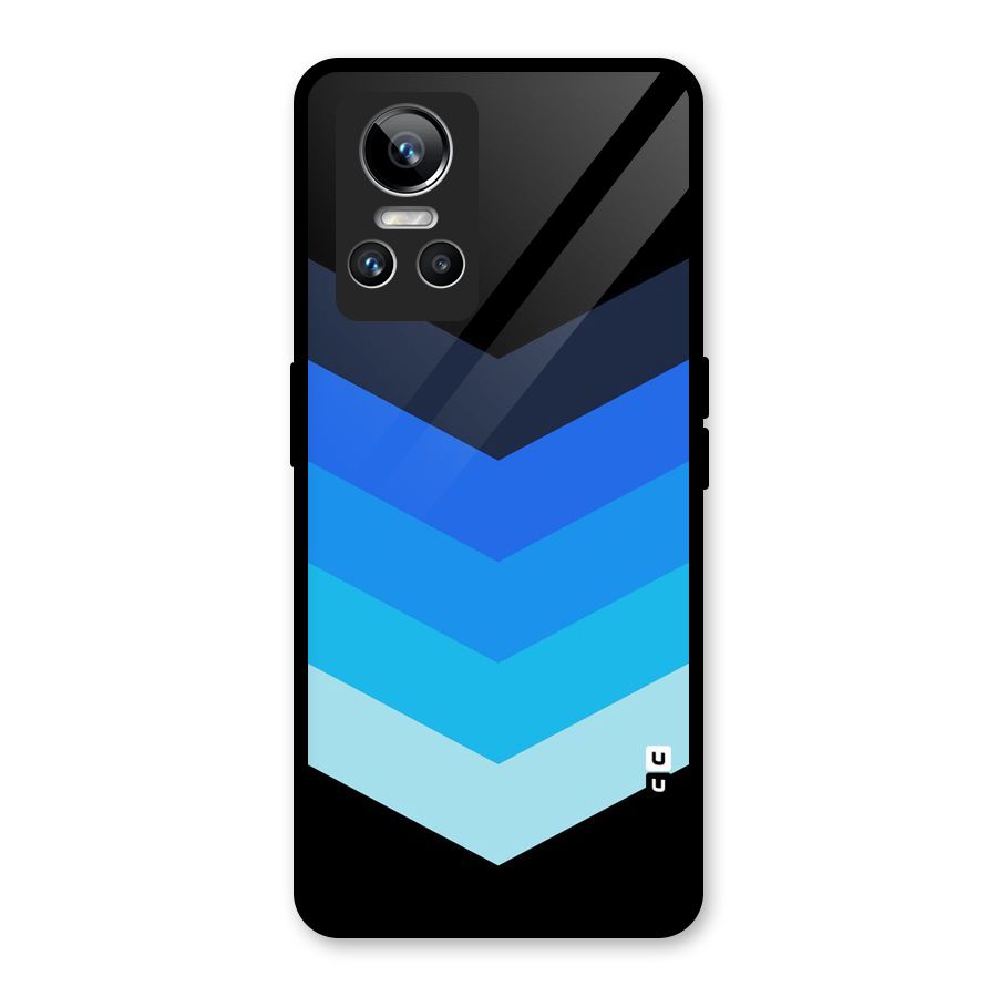 Shades Colors Glass Back Case for Realme GT Neo 3