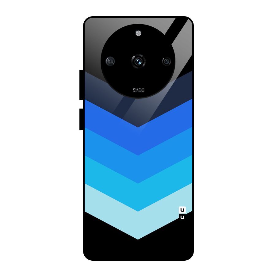 Shades Colors Glass Back Case for Realme Narzo 60 5G