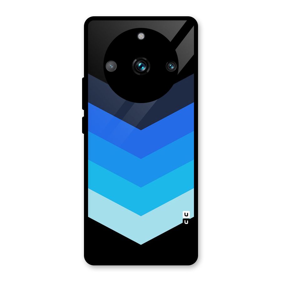 Shades Colors Glass Back Case for Realme Narzo 60 Pro