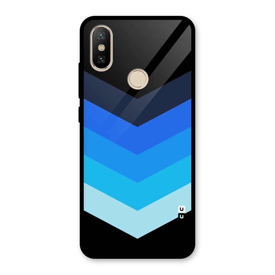 Shades Colors Glass Back Case for Redmi A2