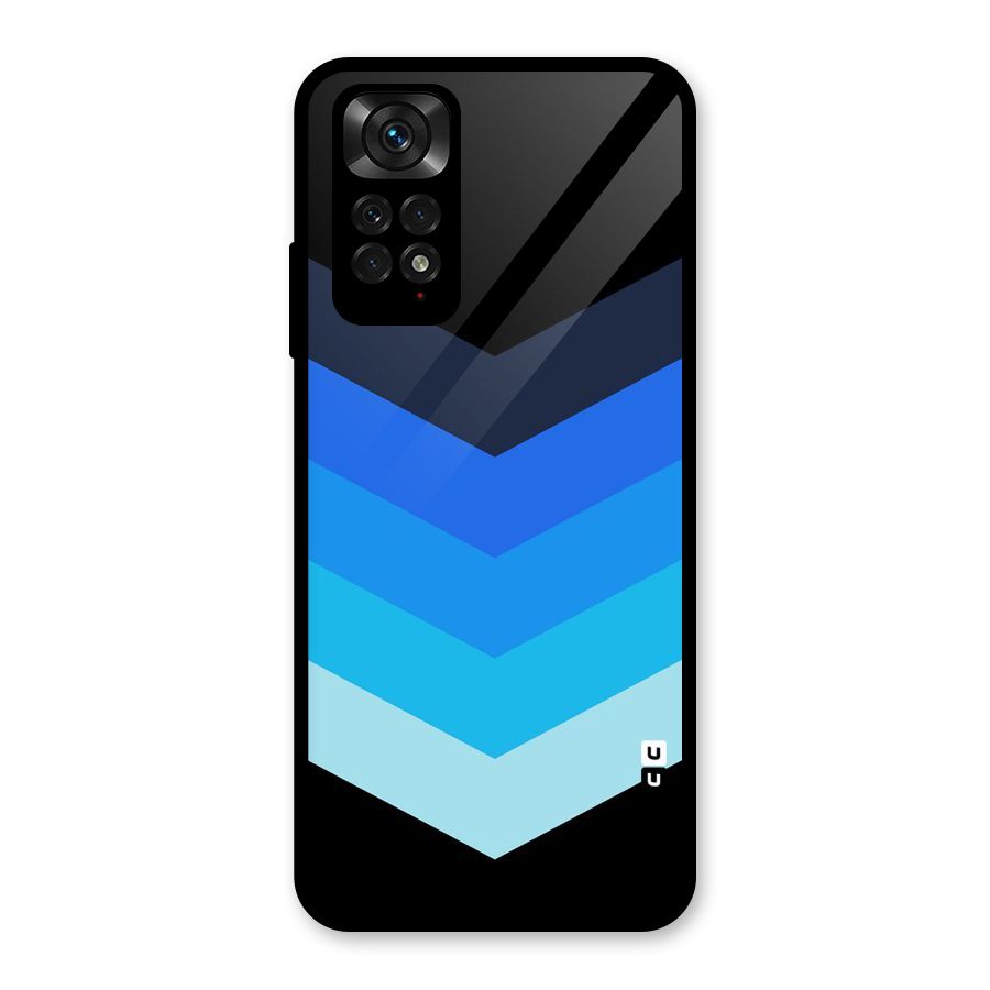Shades Colors Glass Back Case for Redmi Note 11S