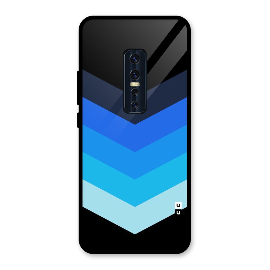 Shades Colors Glass Back Case for Vivo V17 Pro