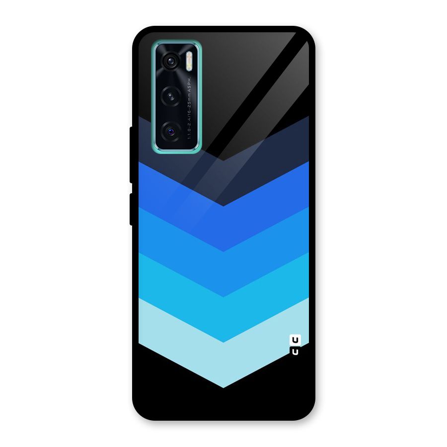 Shades Colors Glass Back Case for Vivo V20 SE