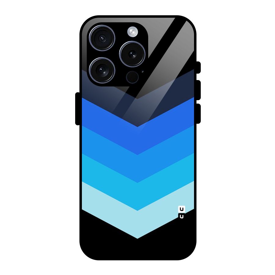 Shades Colors Glass Back Case for iPhone 15 Pro