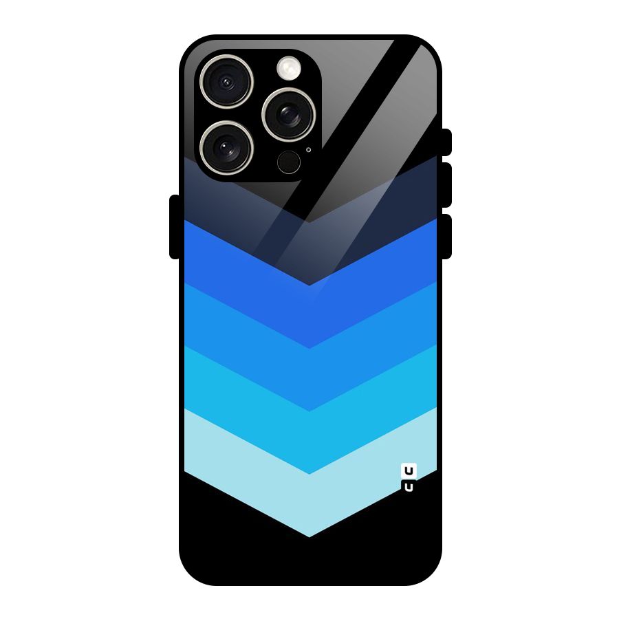 Shades Colors Glass Back Case for iPhone 15 Pro Max