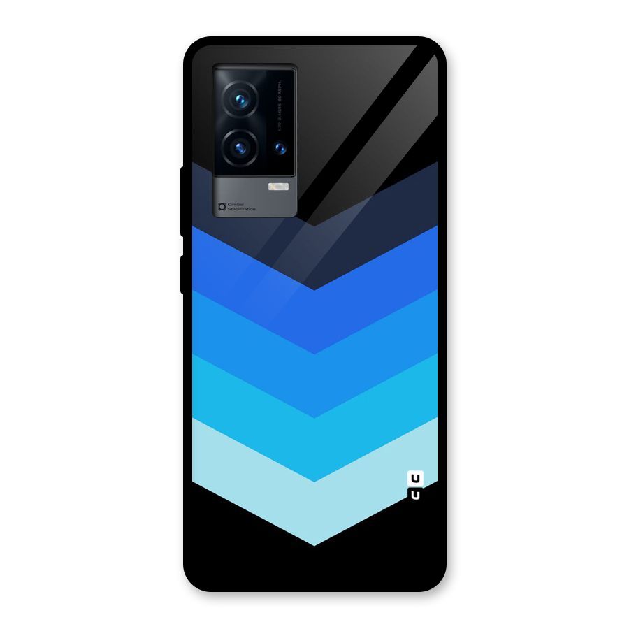 Shades Colors Glass Back Case for iQOO 9 5G