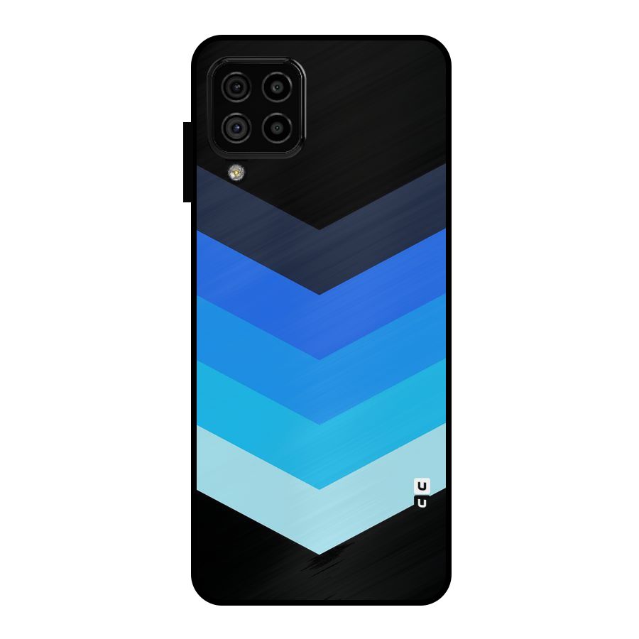 Shades Colors Metal Back Case for Galaxy A22 4G