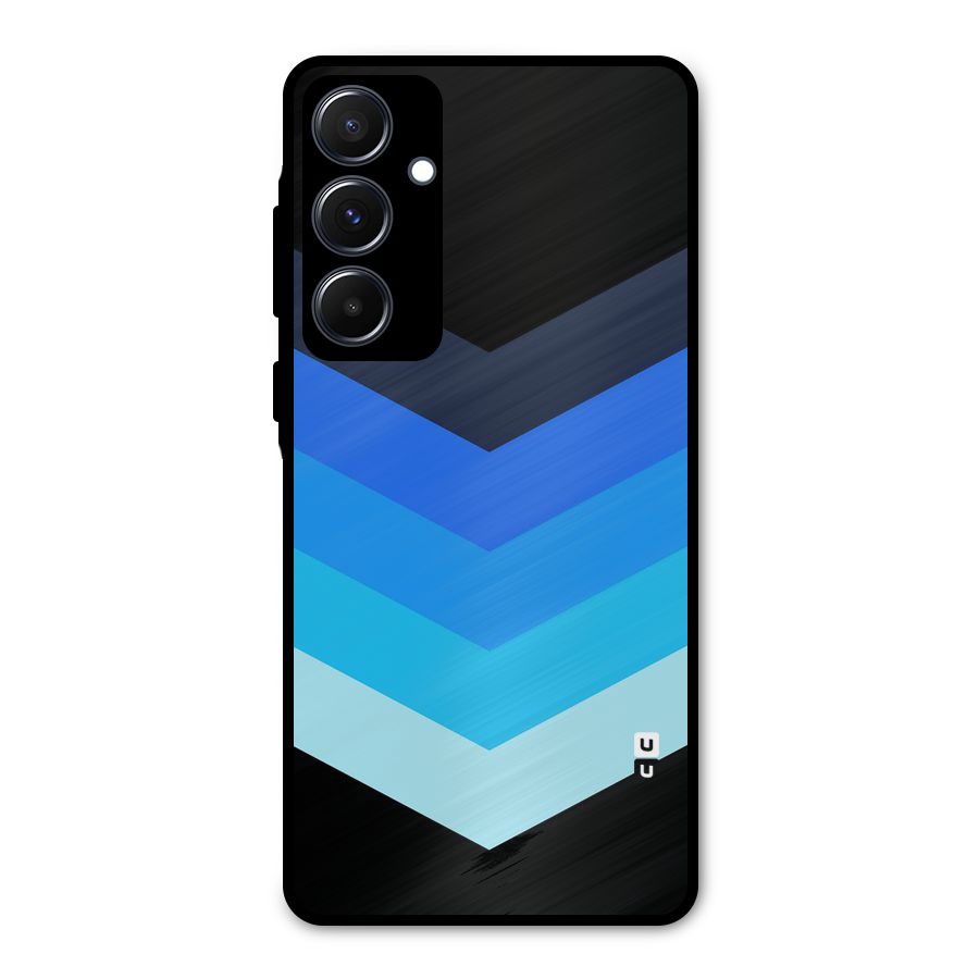 Shades Colors Metal Back Case for Galaxy A55