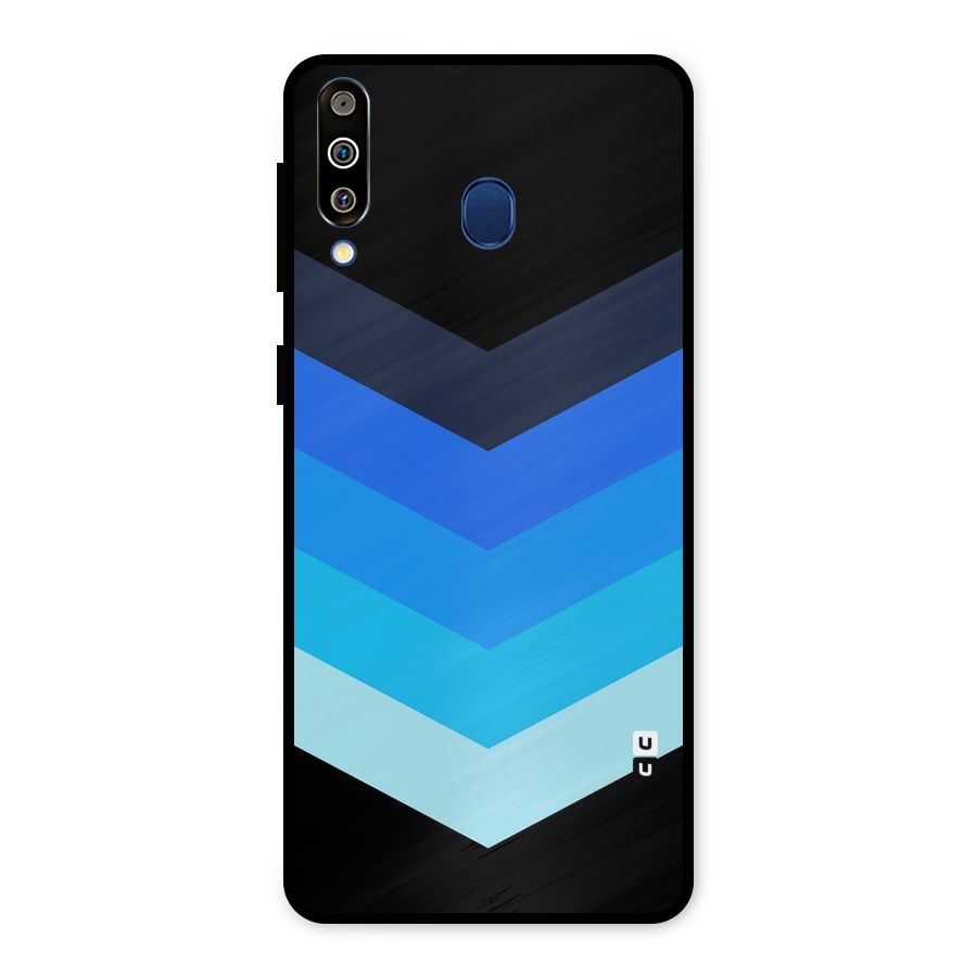Shades Colors Metal Back Case for Galaxy M30