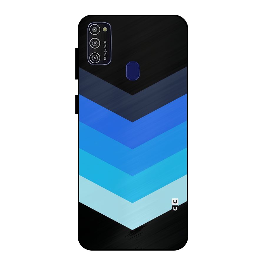 Shades Colors Metal Back Case for Galaxy M30s