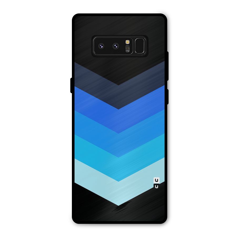 Shades Colors Metal Back Case for Galaxy Note 8