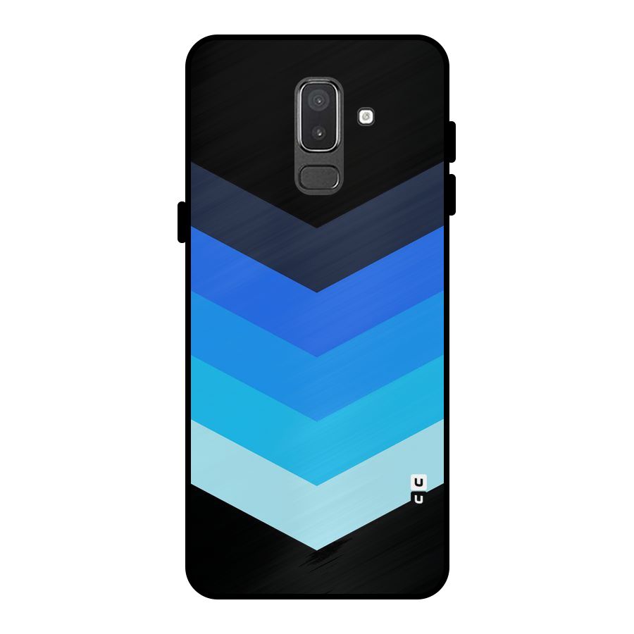 Shades Colors Metal Back Case for Galaxy On8 (2018)
