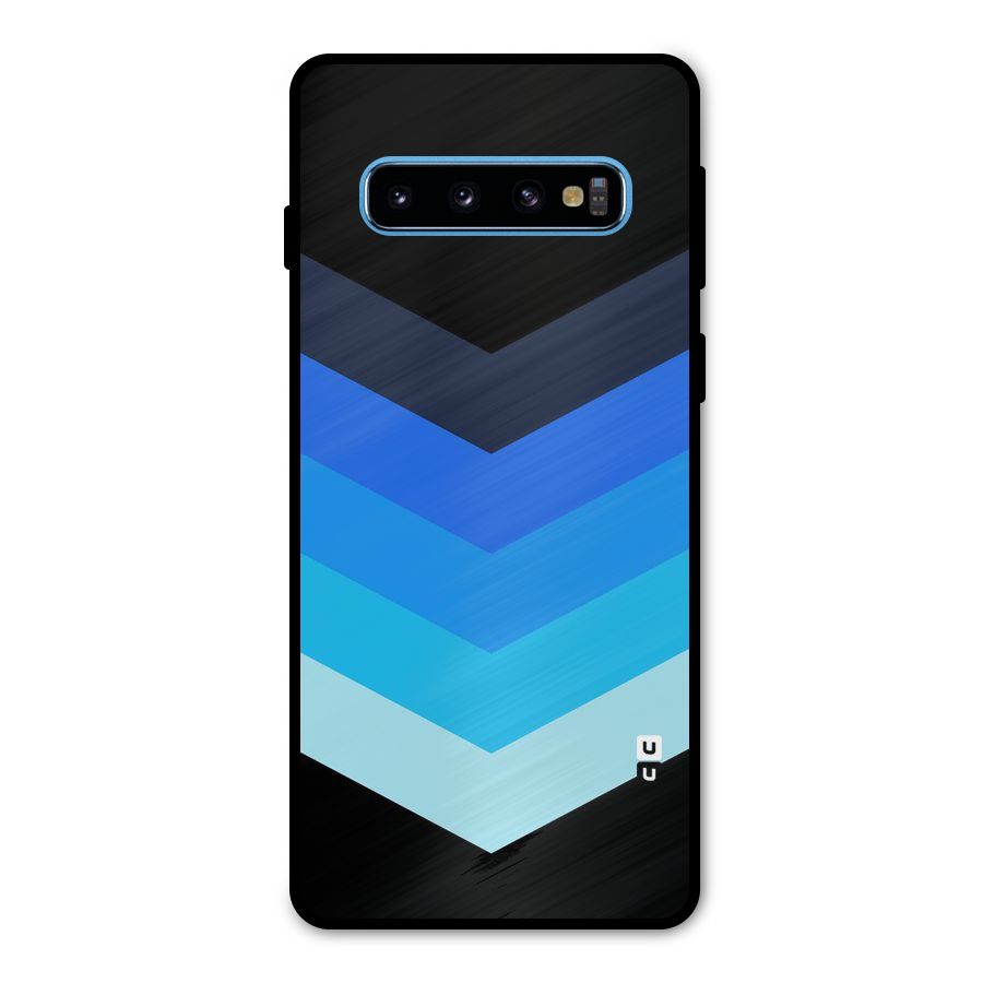 Shades Colors Metal Back Case for Galaxy S10