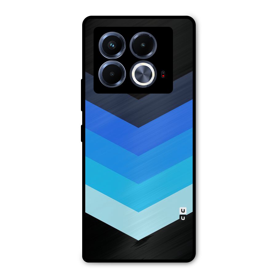 Shades Colors Metal Back Case for Infinix Note 40 5G