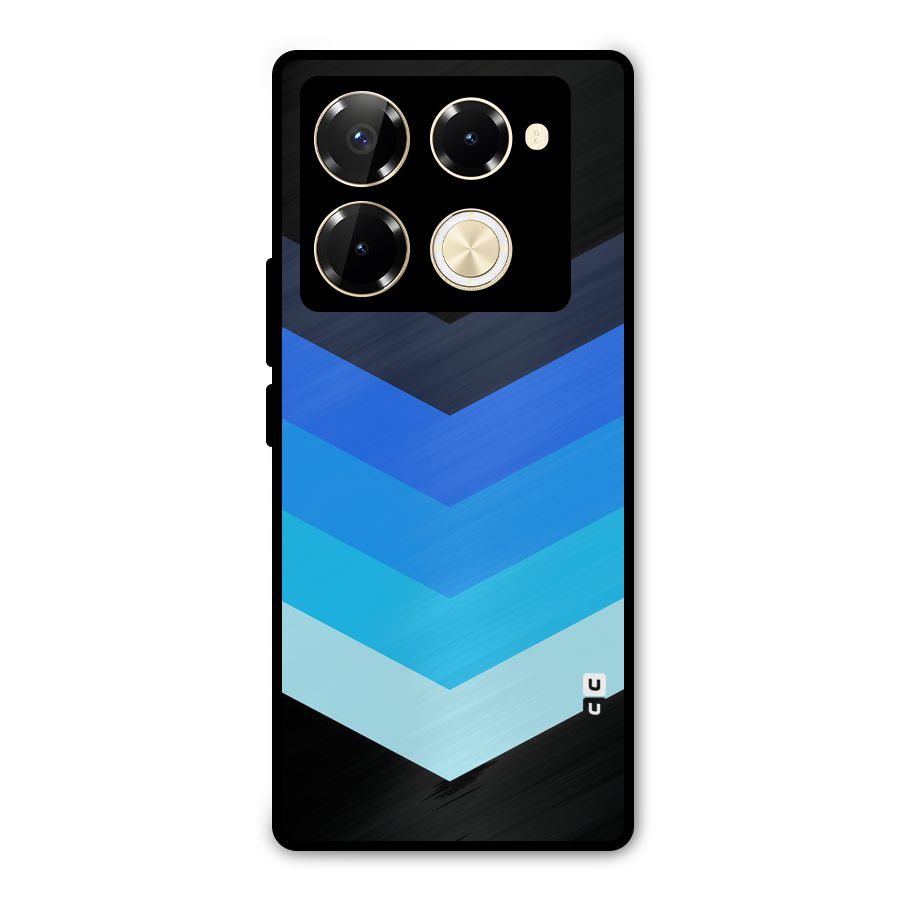 Shades Colors Metal Back Case for Infinix Note 40 Pro Plus