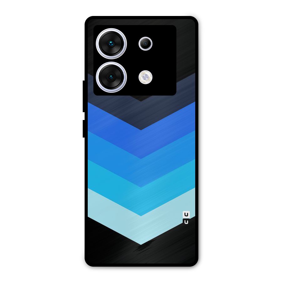 Shades Colors Metal Back Case for Infinix Zero 30 5G