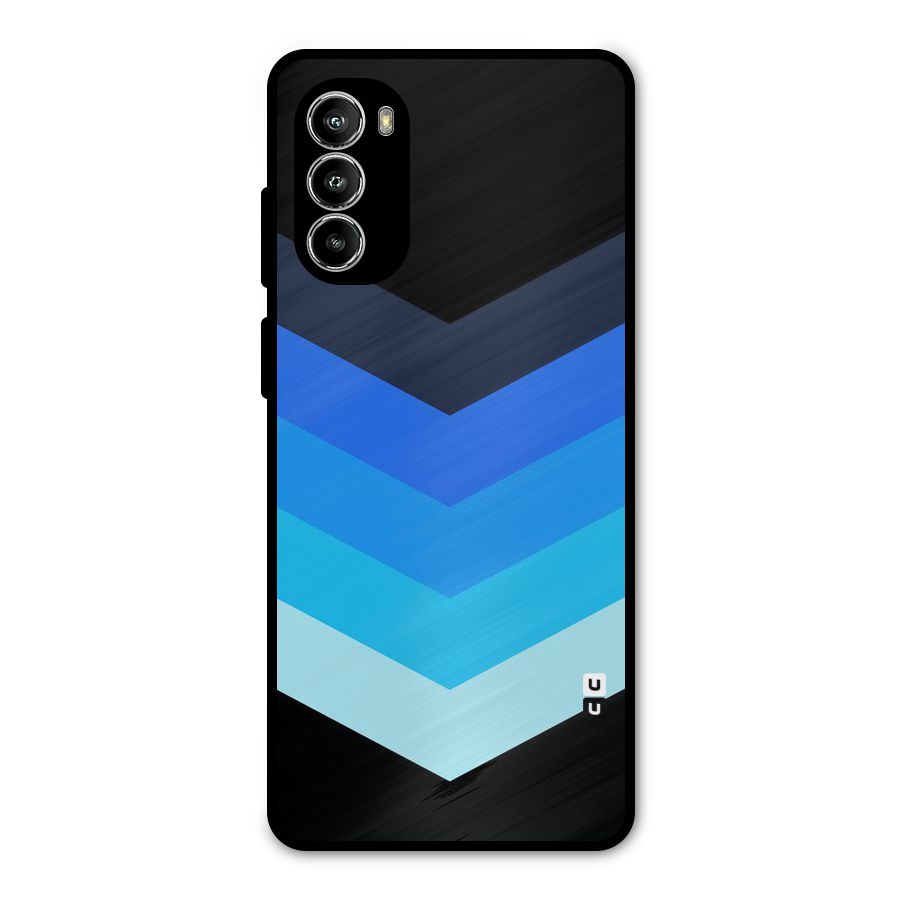 Shades Colors Metal Back Case for Moto G52