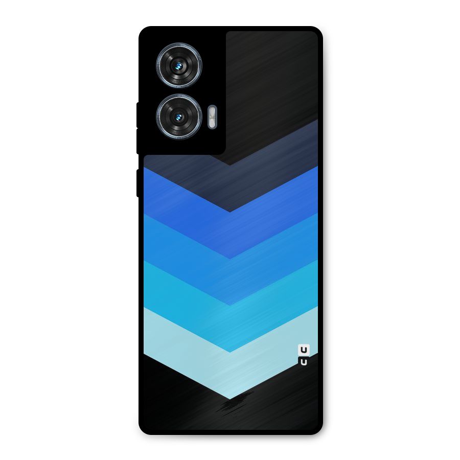 Shades Colors Metal Back Case for Motorola Edge 50 Fusion