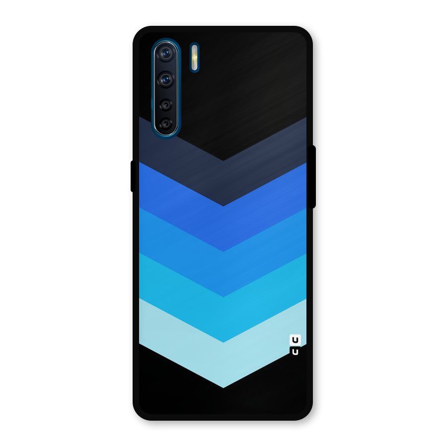 Shades Colors Metal Back Case for Oppo F15