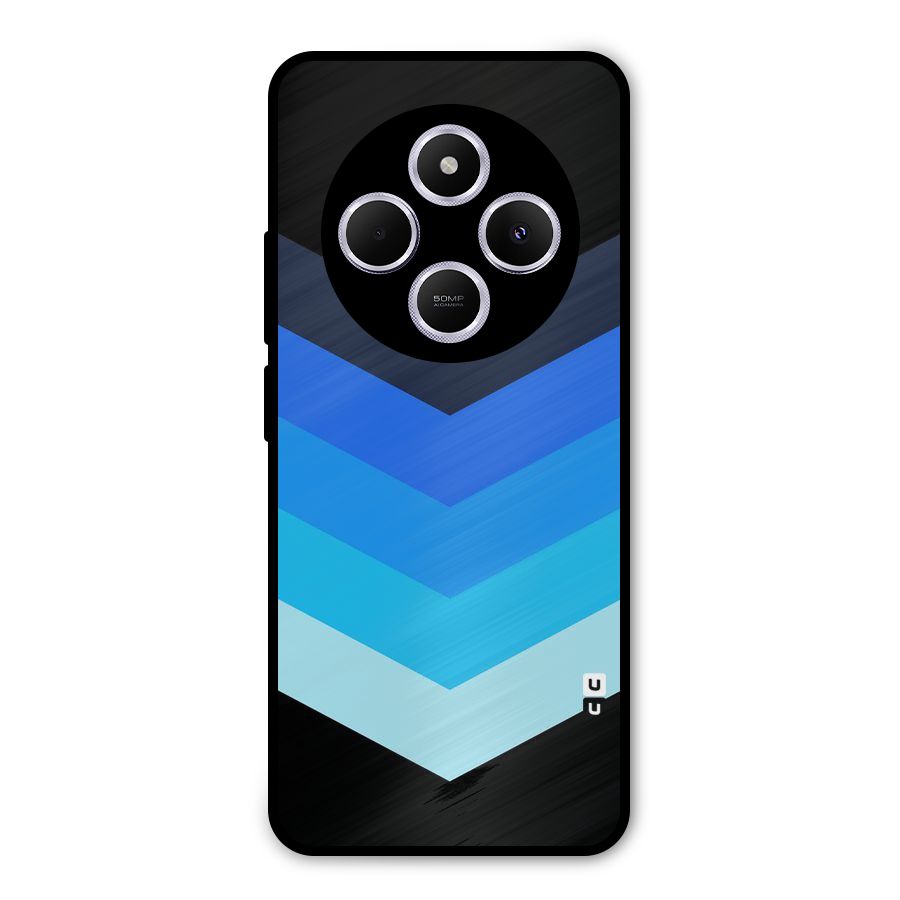 Shades Colors Metal Back Case for Poco C75 5G