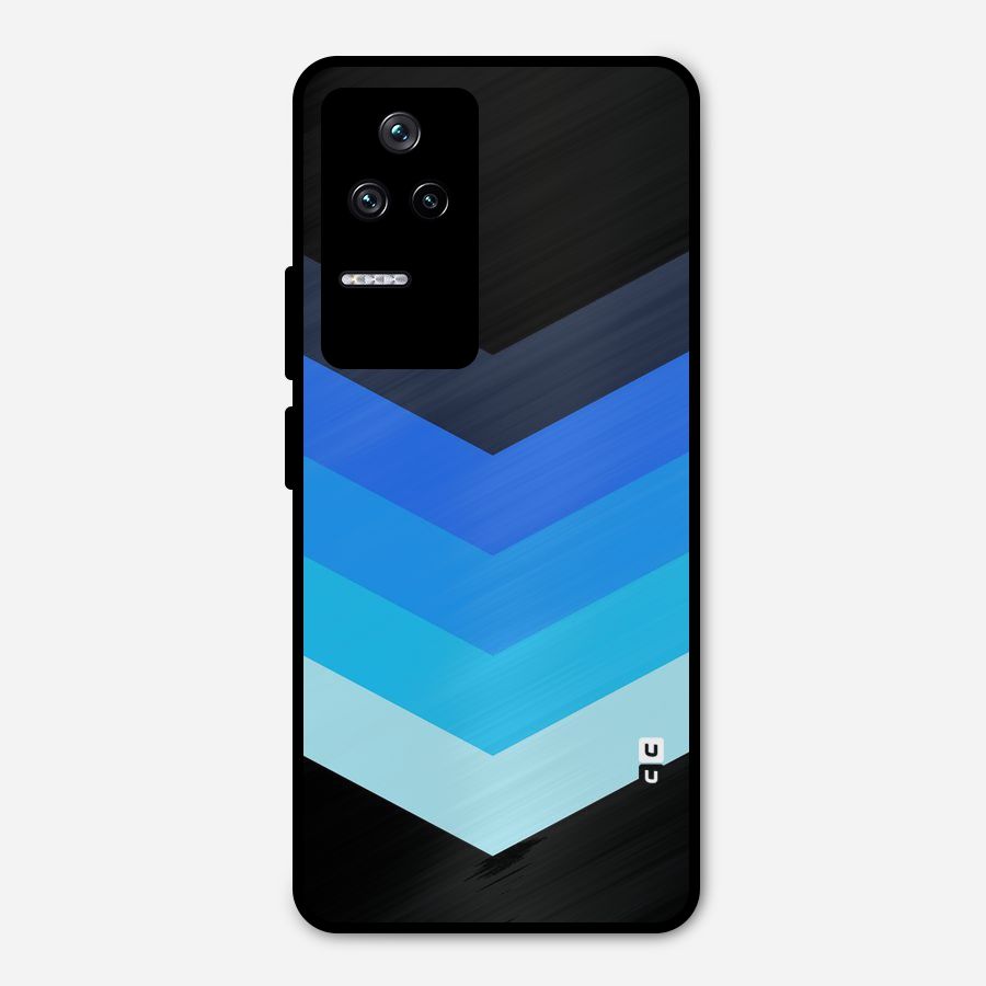 Shades Colors Metal Back Case for Poco F4 5G