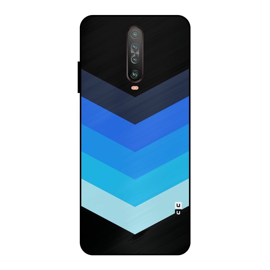 Shades Colors Metal Back Case for Poco X2