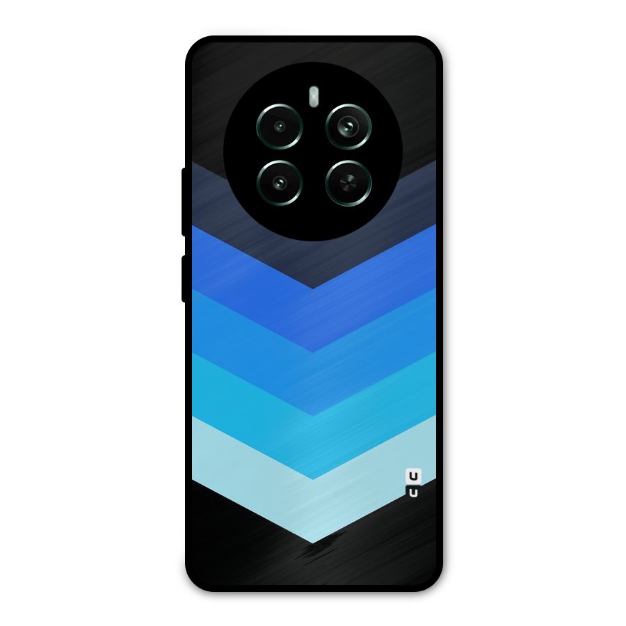 Shades Colors Metal Back Case for Realme 12 Pro Plus