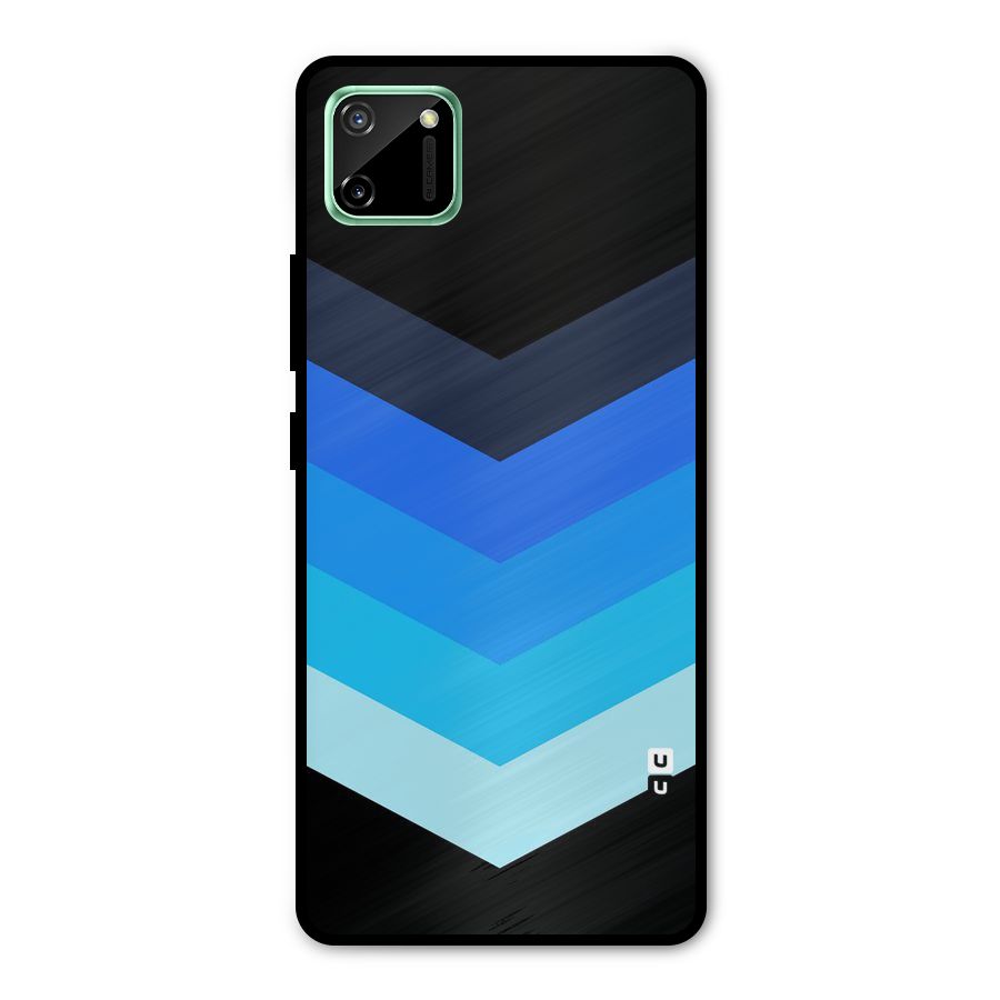 Shades Colors Metal Back Case for Realme C11