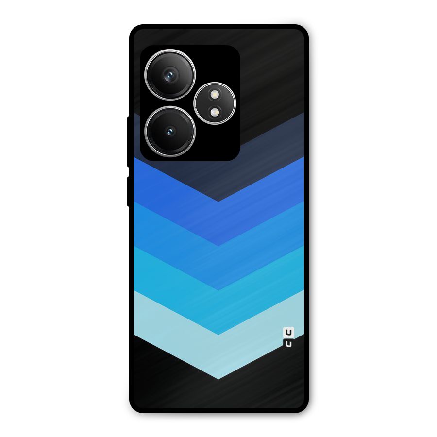 Shades Colors Metal Back Case for Realme GT 6T