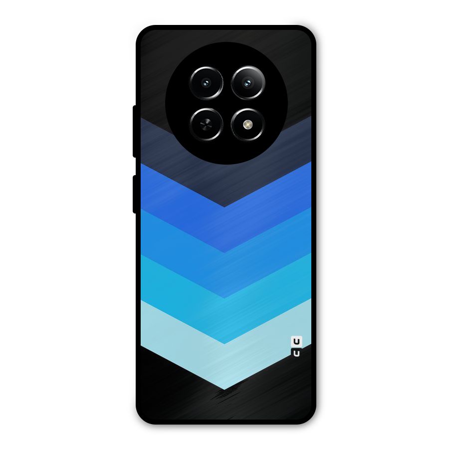 Shades Colors Metal Back Case for Realme Narzo N65
