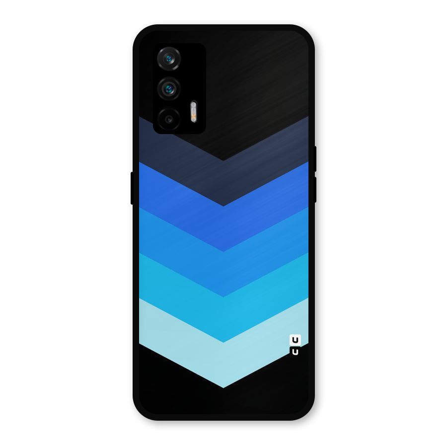 Shades Colors Metal Back Case for Realme X7 Max