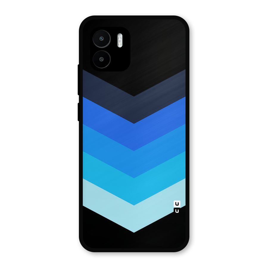 Shades Colors Metal Back Case for Redmi A2