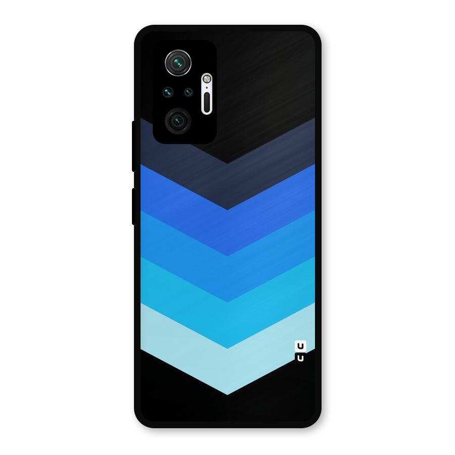Shades Colors Metal Back Case for Redmi Note 10 Pro Max