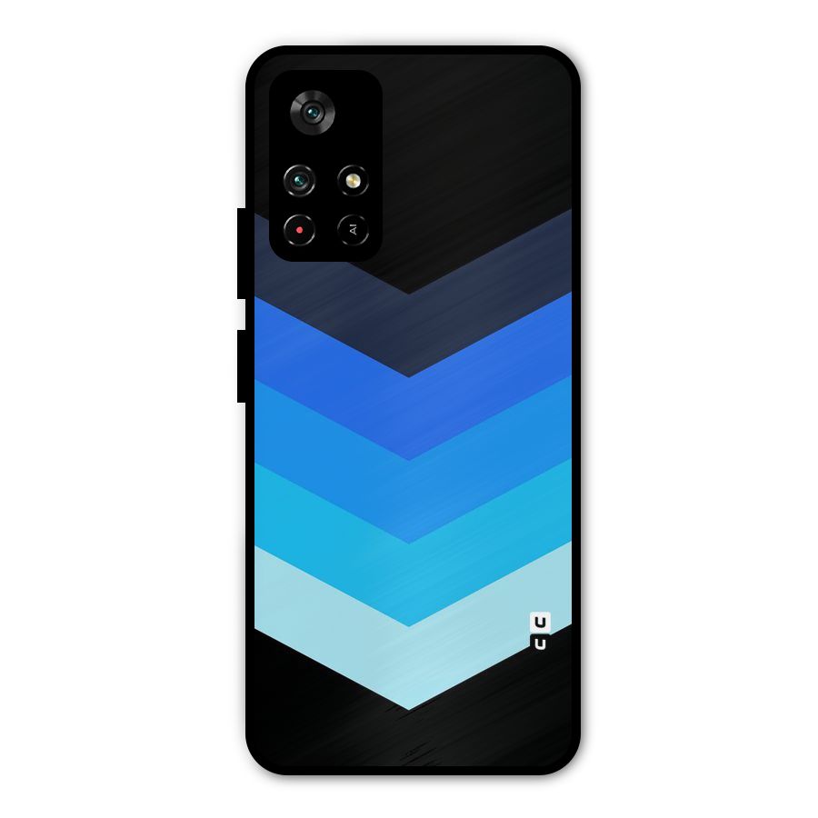 Shades Colors Metal Back Case for Redmi Note 11T 5G