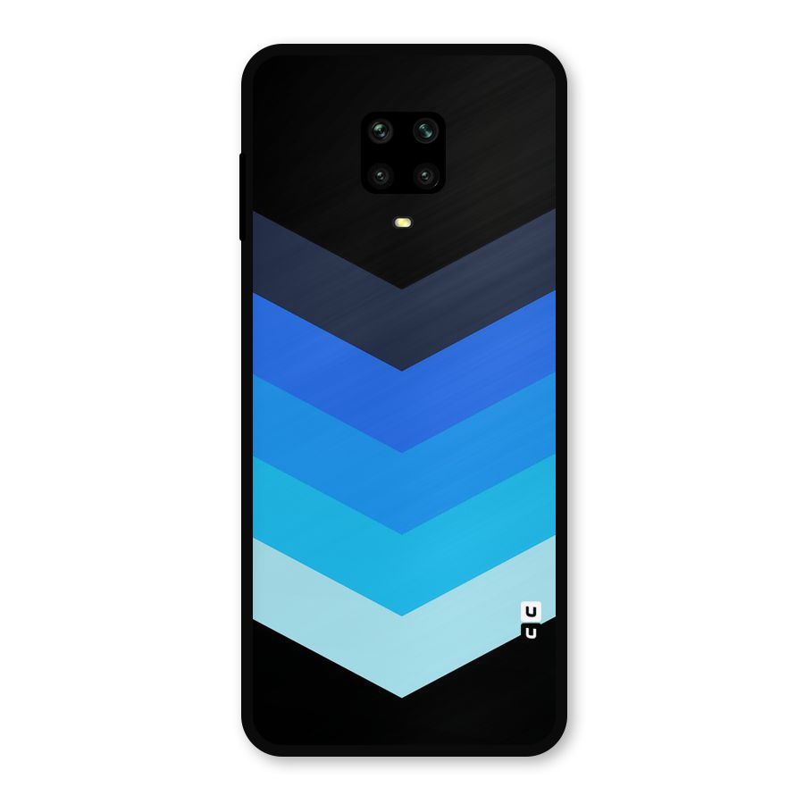 Shades Colors Metal Back Case for Redmi Note 9 Pro Max