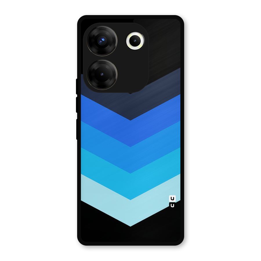 Shades Colors Metal Back Case for Tecno Camon 20
