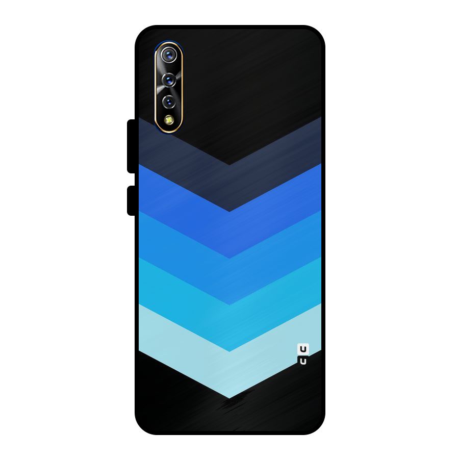Shades Colors Metal Back Case for Vivo S1