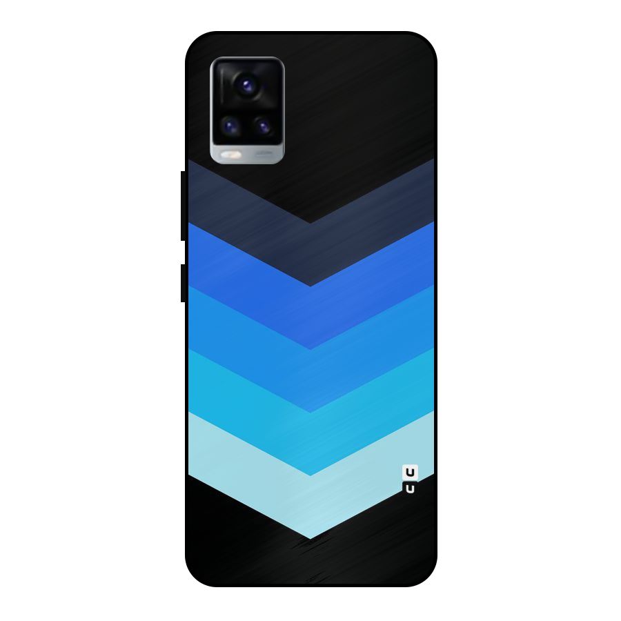 Shades Colors Metal Back Case for Vivo V20