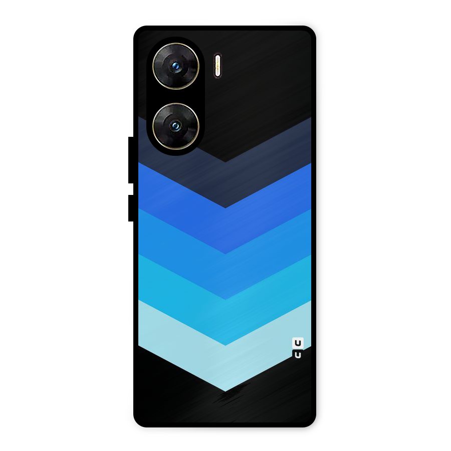 Shades Colors Metal Back Case for Vivo V29e
