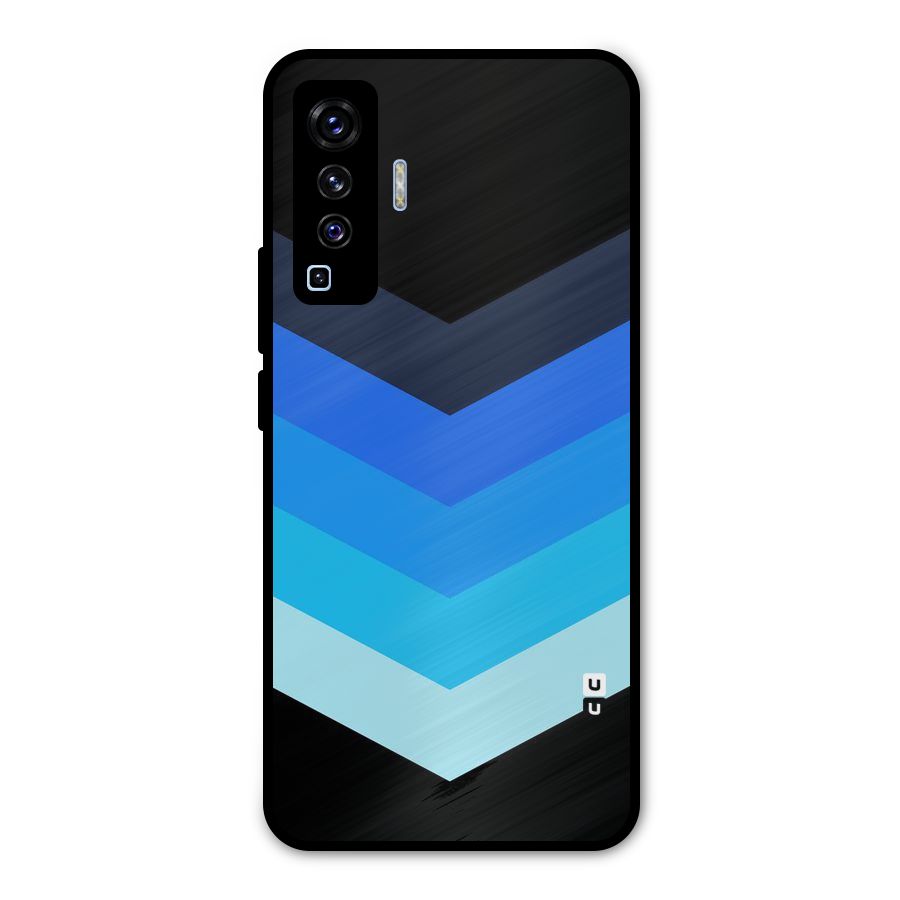 Shades Colors Metal Back Case for Vivo X50