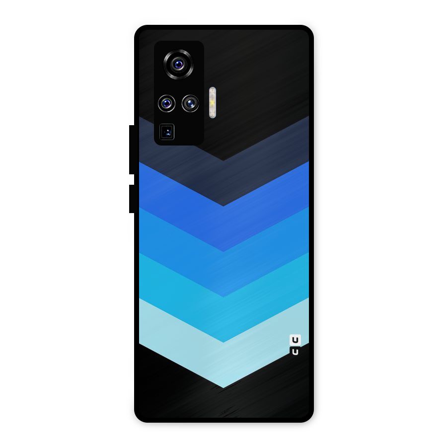 Shades Colors Metal Back Case for Vivo X50 Pro