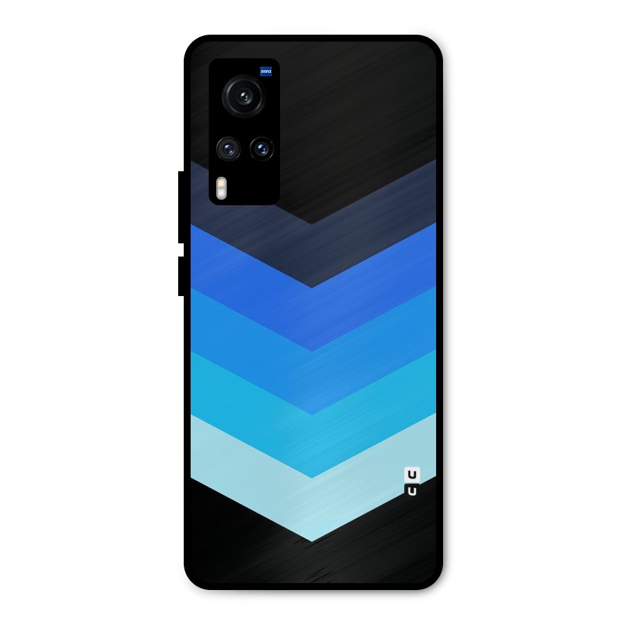 Shades Colors Metal Back Case for Vivo X60