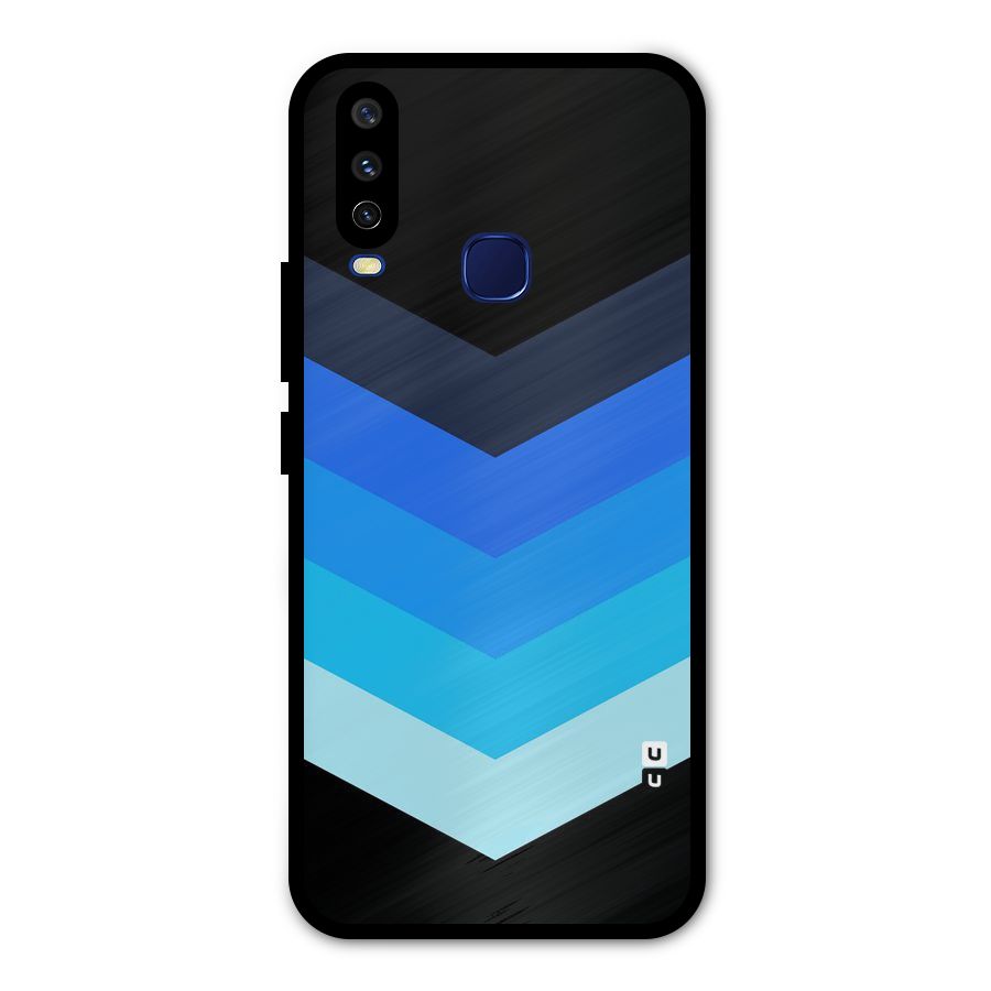 Shades Colors Metal Back Case for Vivo Y15
